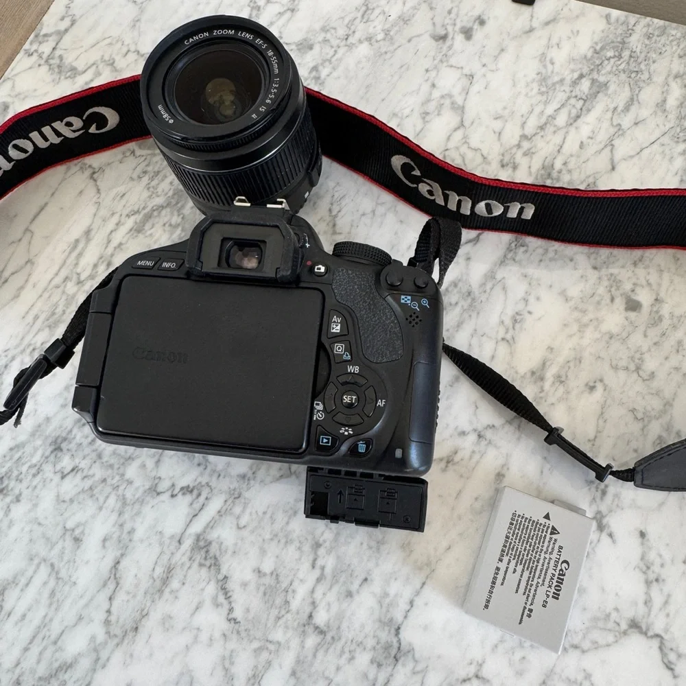Canon EOS Rebel T3i Black DSLR Camera